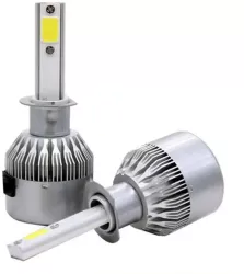 Kit 2 becuri halogen LED auto H7 36w 3800 lumeni 6000k C6 12-24v 