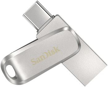Memorie USB Sandisk Ultra® Luxe Dual Drive 128GB USB 3.1/USB Type-C Metal 