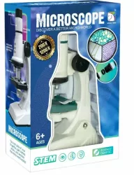 Microscop pentru copii cu 10 accesorii 200x si 1200x zoom 