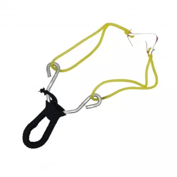 Prastie de vanatoare din otel invelita ina paracord 13 cm 