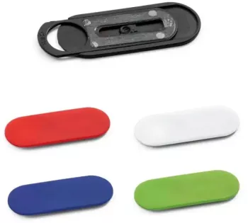 Protector webcam din PP cu capac glisant si autocolant pe spate 