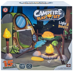 Cort pentru copii Camping cu accesorii 15 piese 