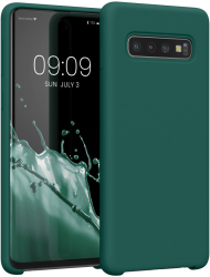 Husa pentru Samsung Galaxy S10 Silicon Verde 47732.184 