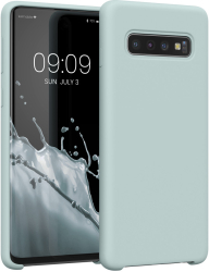 Husa pentru Samsung Galaxy S10 Silicon Verde 47732.200 