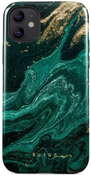 Husa Burga Dual Layer Emerald Pool compatibila cu iPhone 12 / 12 Pro 