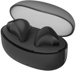 Casti Edifier wireless intraauriculare microfon pe casca conectare prin Bluetooth 5.3 USB-C negru 