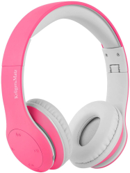 Casti wireless Street Kids Kruger&Matz pentru copii culoare roz 