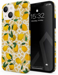 Husa Burga Dual Layer Lemon Juice compatibila cu iPhone 14 Plus 