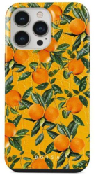 Husa Burga Dual Layer Orange Lemonade compatibila cu iPhone 14 Pro Max 