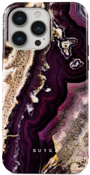 Husa Burga Dual Layer Purple Skies compatibila cu iPhone 14 Pro 