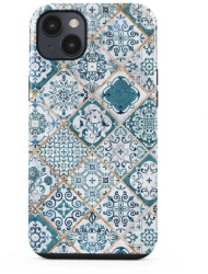 Husa Burga Dual Layer Tropical Oasis compatibila cu iPhone 14 Plus 