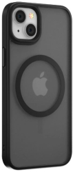 Husa Devia Glimmer Series Magnetic compatibila cu iPhone 14 Black 