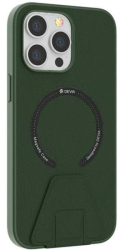Husa Devia Randy Series Magnetic cu suport compatibila cu iPhone 14 Pro Max Army Green 