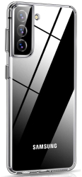 Husa Devia Silicon Naked compatibila cu Samsung Galaxy S21 Plus Crystal Clear 