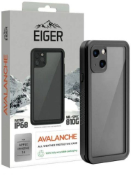 Husa Eiger Avalanche compatibila cu iPhone 14 Black 