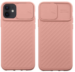Husa Just Must Camo compatibila cu iPhone 12 Mini Pink 