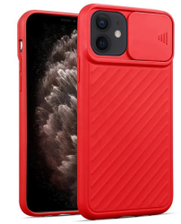 Husa Just Must Camo compatibila cu iPhone 12 Mini Red 
