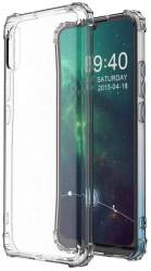 Husa Just Must Shock TPU compatibila cu Xiaomi Redmi 9A Clear 