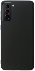 Husa Just Must Silicon Candy compatibila cu Samsung Galaxy S21 Plus Black 