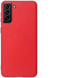 Husa Just Must Silicon Candy compatibila cu Samsung Galaxy S21 Plus Red 