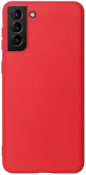 Husa Just Must Silicon Candy compatibila cu Samsung Galaxy S21 Red 