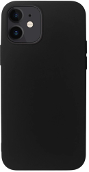 Husa Just Must Silicon Candy compatibila cu iPhone 12 Mini Black 