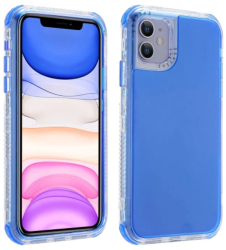 Husa Lemontti Dreamland 3 in 1 compatibila cu iPhone 12 Mini Blue 
