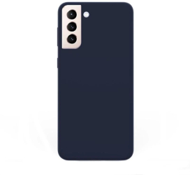 Husa Lemontti Liquid Silicon Samsung Galaxy S21 Plus Dark Blue 