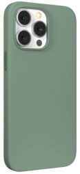 Husa de protectie Devia Nature Series Silicone Magnetic pentru iPhone 14 Light Green 
