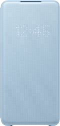 Husa de protectie Samsung LED View Cover pentru Galaxy S20 Plus Sky Blue 