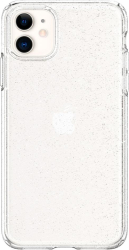 Husa de protectie Spigen Liquid Crystal Glitter compatibila cu Iphone 11 Crystal Quartz 