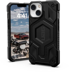 Husa de protectie UAG Monarch Pro Magsafe pentru iPhone 14 Kevlar Black 