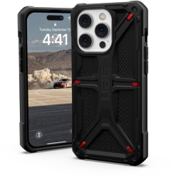 Husa de protectie UAG Monarch Series pentru iPhone 14 Pro Kevlar Black 