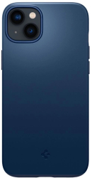 Husa slim Spigen Thin Fit compatibila cu iPhone 14 Navy Blue 
