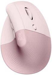Mouse Logitech Lift Vertical Ergonomic Rose 910-006478 