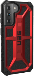 Husa UAG Monarch Series compatibila cu Samsung Galaxy S21/S21 5G Crimson 