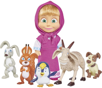 Set Simba Masha and the Bear Masha and her Animal Friends 