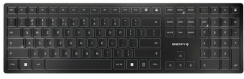 Tastatura wireless Cherry Bluetooth German Negru 