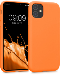 Husa Kwmobile pentru Apple iPhone 11 Silicon Portocaliu 50791.150 
