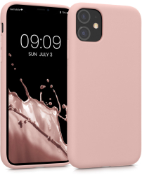 Husa Kwmobile pentru Apple iPhone 11 Silicon Roz 50791.237 