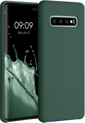 Husa pentru Samsung Galaxy S10 Plus Silicon Verde 49028.169 