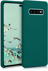 Husa pentru Samsung Galaxy S10 Plus Silicon Verde 49028.184 