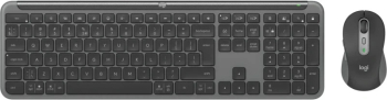 Kit periferice Logitech MK950 Signature Slim Combo Wireless Graphite 920-012490