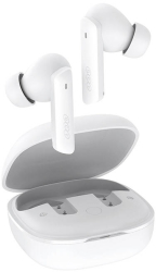 Casti Audio fara fir Anc alb 