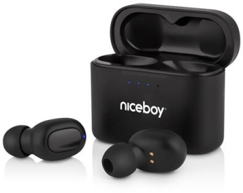 Casti audio in-ear Niceboy HIVE Podsie 3 True Wireless Bluetooth 5.1 Noise Reduction Microfon asistent vocal mod Gaming aplicatie mob 