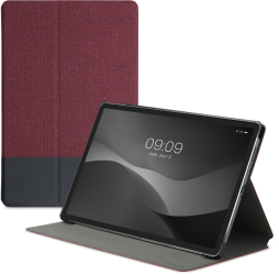 Husa pentru tableta Lenovo Tab P11 Pro Kwmobile Rosu/Negru Textil 55711.20 