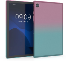 Husa pentru tableta Samsung Galaxy Tab A8 2021 Kwmobile Roz/Albastru Silicon 56369.01 