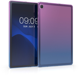 Husa pentru tableta Samsung Galaxy Tab S6 Lite 2022 Kwmobile Violet/Albastru Silicon 52242.03 
