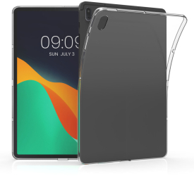 Husa pentru tableta Samsung Galaxy Tab S7 FE Kwmobile Transparent Silicon 55436.03 