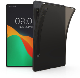 Husa pentru tableta Samsung Galaxy Tab S8 Kwmobile Negru/Transparent Silicon 57127.01 